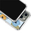Blue Fall Flowers iPhone 13 Pro Max Clear Case